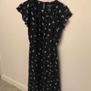 Mid length The Limited print dress